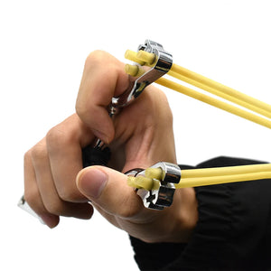 Black PathFinder Alloy Slingshot MARKSMAN