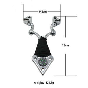 Dark Slate Gray PathFinder Alloy Slingshot MARKSMAN