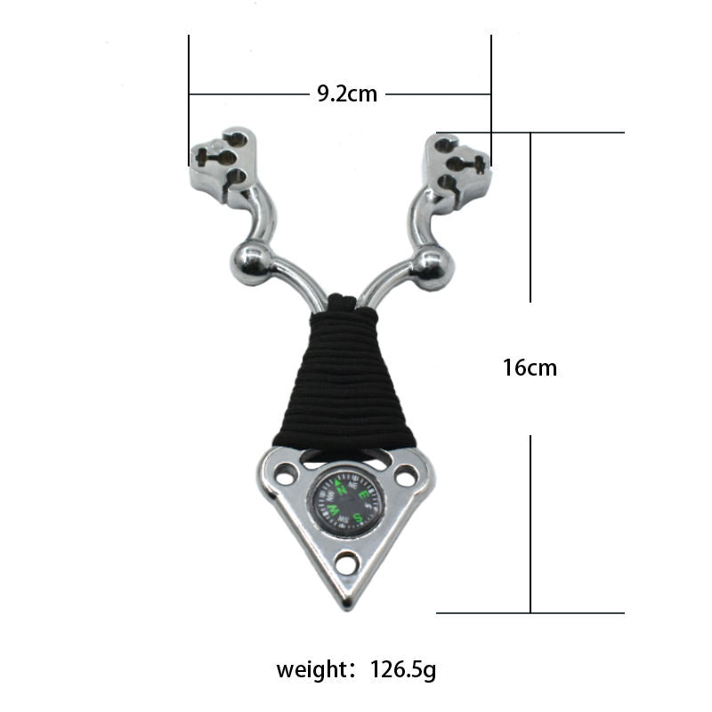 Dark Slate Gray PathFinder Alloy Slingshot MARKSMAN