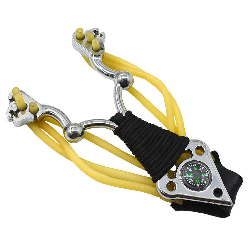 Black PathFinder Alloy Slingshot MARKSMAN