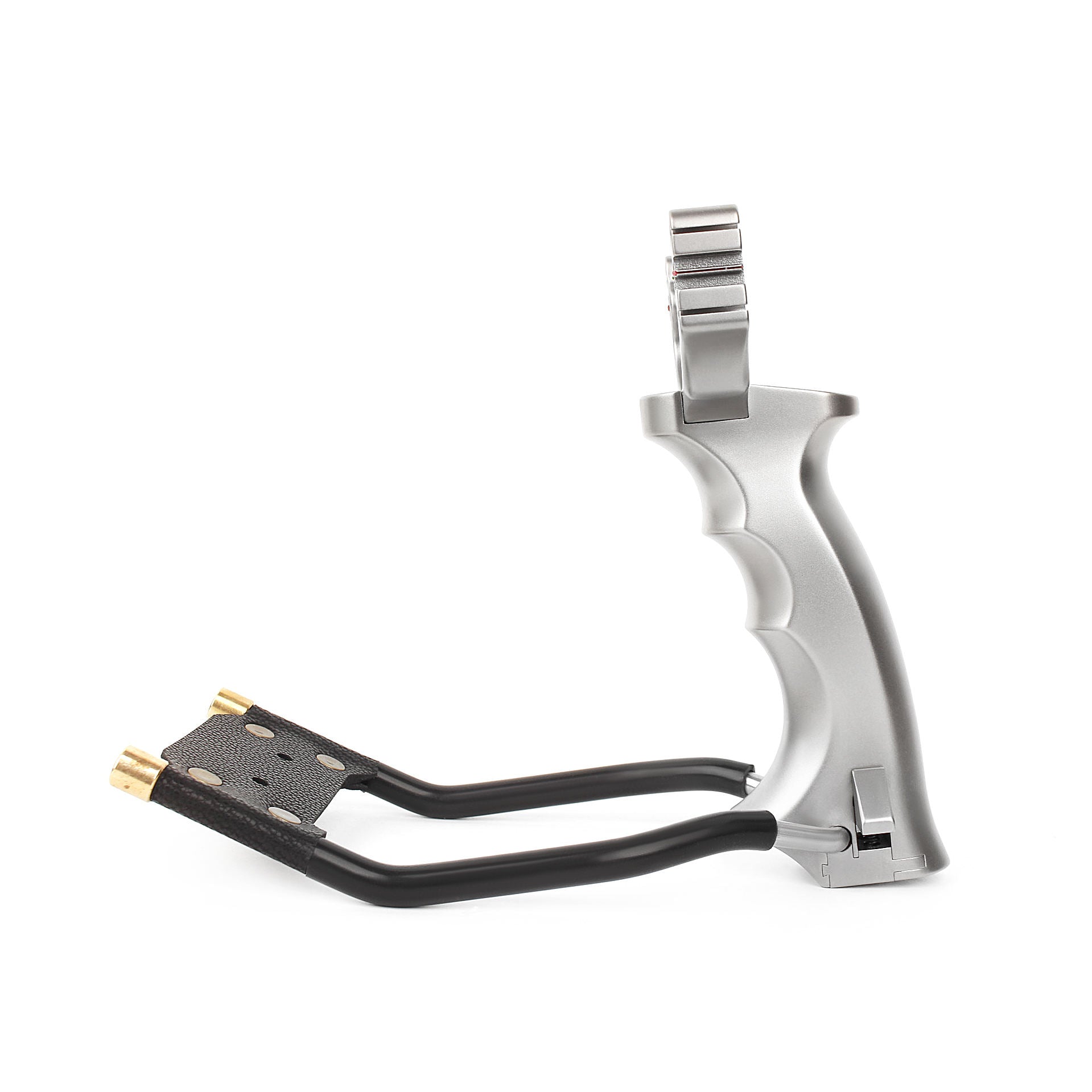 White Smoke Heavy Artillery River Patrol Titanium Alloy Slingshot INDIAN SLINGSHOT