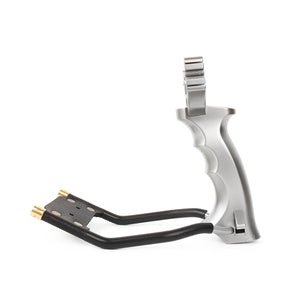 White Smoke Heavy Artillery River Patrol Titanium Alloy Slingshot INDIAN SLINGSHOT