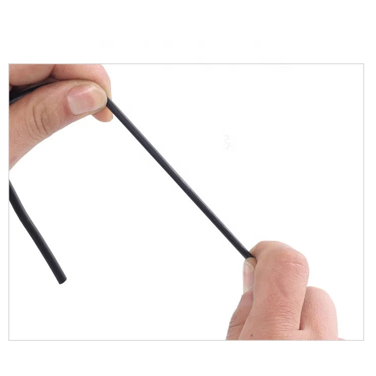 Rosy Brown SPG Compound Bow Peep Sight Rubber Tubing – 30cm High-Density Black Bowstring Accessory SPG
