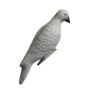 White Smoke Pigeon Target with Clip EVA Foam Simulation Bird Decoy for Outdoor Practice MARKSMAN