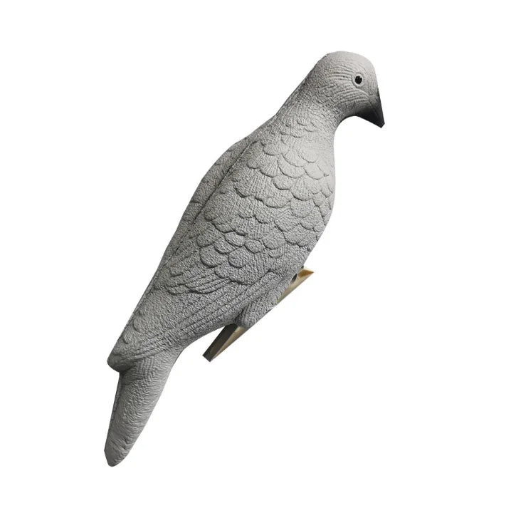 White Smoke Pigeon Target with Clip EVA Foam Simulation Bird Decoy for Outdoor Practice MARKSMAN
