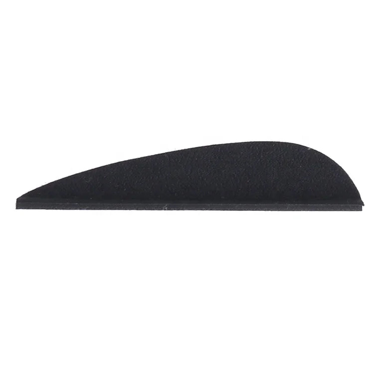 Dark Slate Gray SPG 2 Inch Plastic Arrow Vanes Lightweight Durable DIY Archery SPG