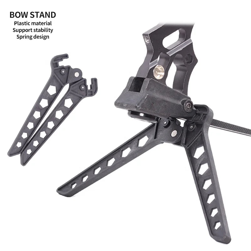 Dim Gray SPG Plastic Collapsible Bow Stand – Lightweight Portable Support SPG