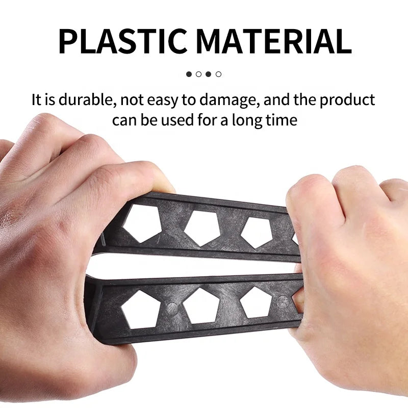 Rosy Brown SPG Plastic Collapsible Bow Stand – Lightweight Portable Support SPG