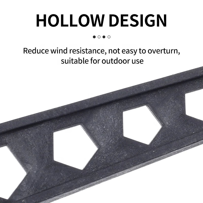 Dark Slate Gray SPG Plastic Collapsible Bow Stand – Lightweight Portable Support SPG