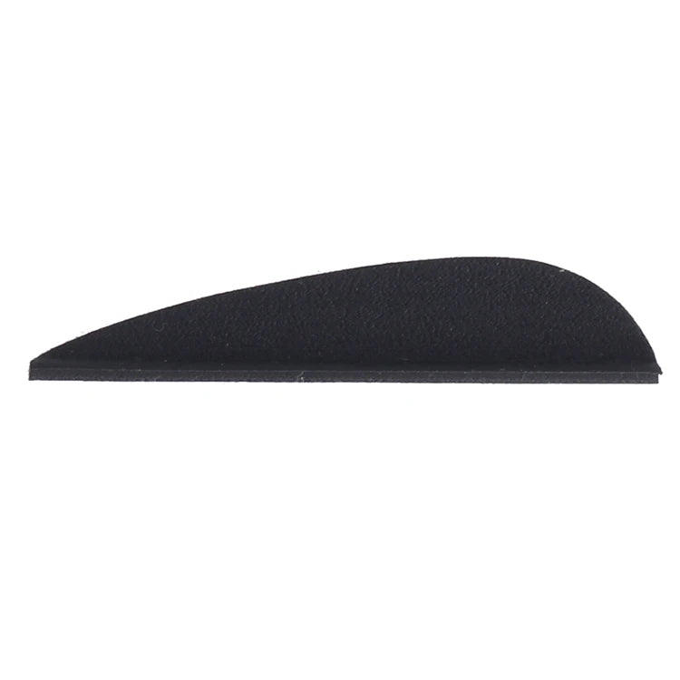 Dark Slate Gray SPG 2 Inch Plastic Arrow Vanes Lightweight Durable DIY Archery SPG