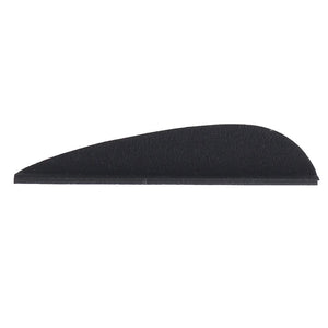 Dark Slate Gray SPG 2 Inch Plastic Arrow Vanes Lightweight Durable DIY Archery SPG
