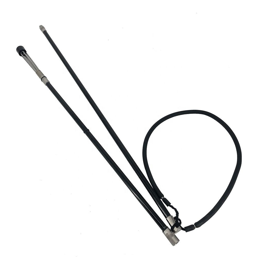 White Smoke Pole Spear High Quality Fiberglass & Aluminum Handspear – Spearfishing Pole Spear for Free Diving INDIAN SLINGSHOT