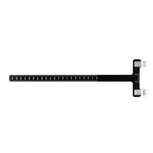 White Smoke Sanlida® Portable Archery Bow T Square Ruler – Stainless Steel Measuring Tool for Recurve & Compound Bow Setup SANLIDA