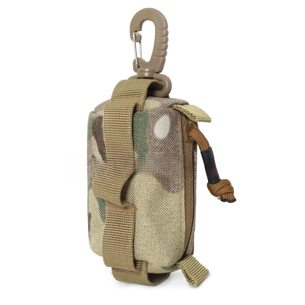 White Smoke Portable Tactical Accessory Pouch Outdoor Small Storage Waist Bag MARKSMAN