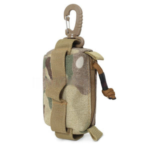 White Smoke Portable Tactical Accessory Pouch Outdoor Small Storage Waist Bag MARKSMAN
