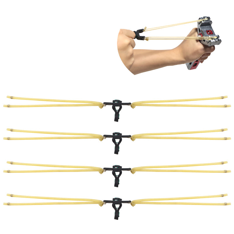 White Smoke Infii Slingshot Rubber Bands MARKSMAN