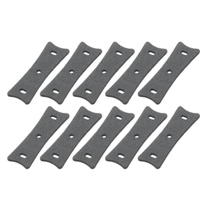 Dim Gray Slingshots Microfiber Pit Pouches Non-Slip Pocket (2mm Thickness) GM&BW
