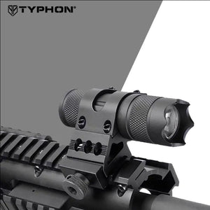Light Slate Gray Quick Detach 25.4mm Aluminum Scope Mount – Universal Laser & Optic Holder (Black Finish) INDIAN SLINGSHOT