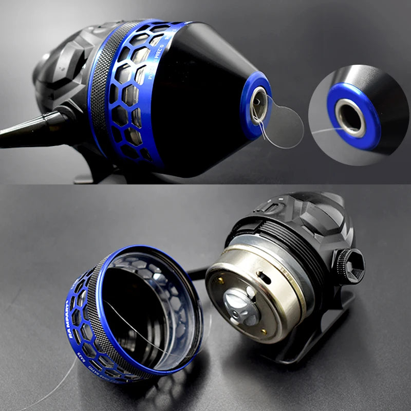 Black RA25 High Performance Spincast Fishing Reel MARKSMAN