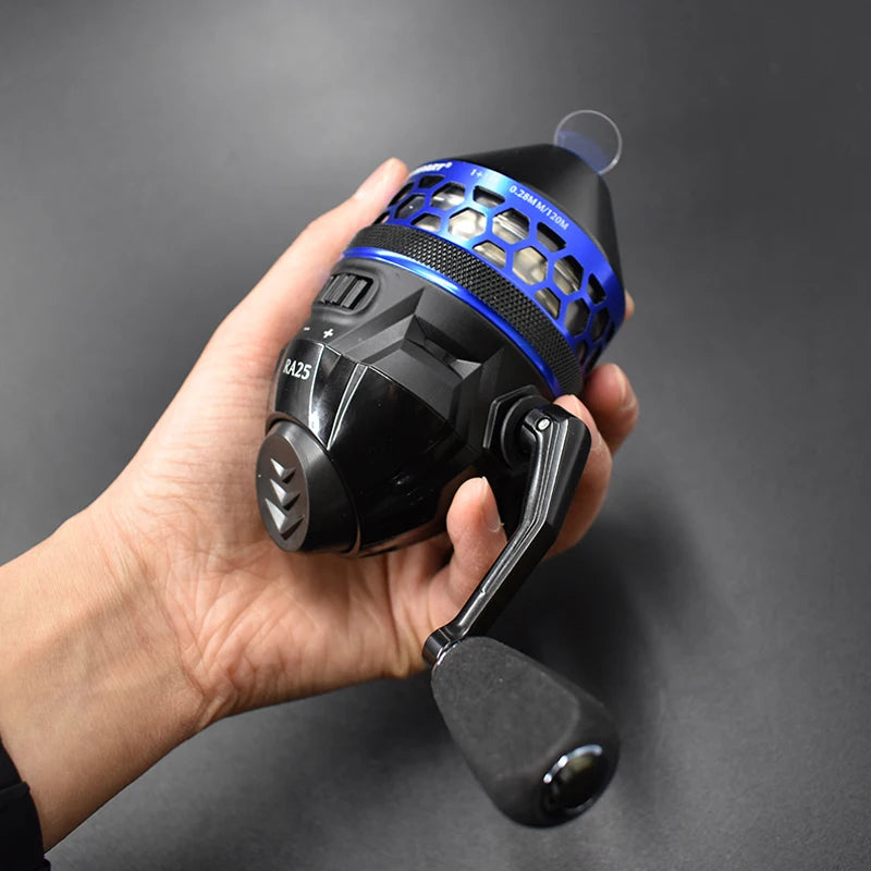 Dim Gray RA25 High Performance Spincast Fishing Reel MARKSMAN
