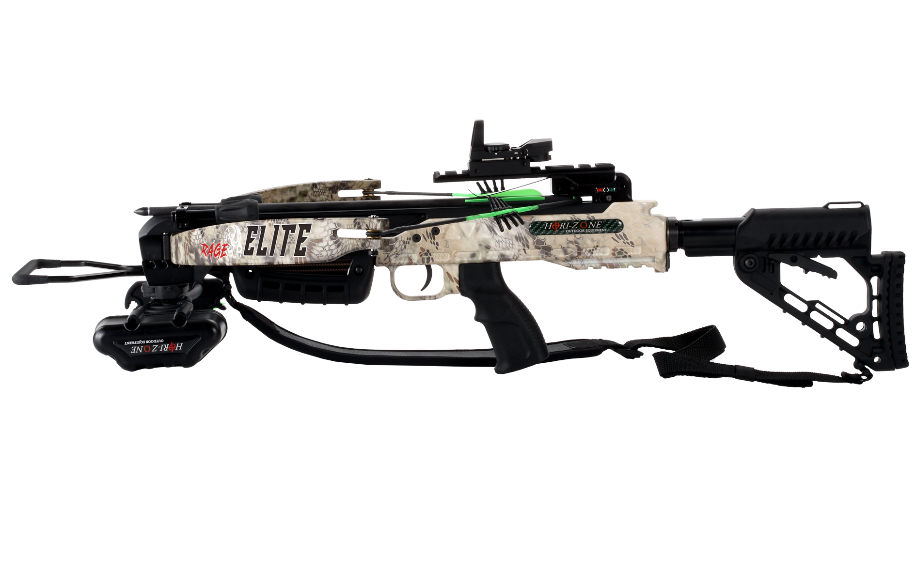 Gray Tactical Hori-Zone Rage Elite Recurve Crossbow Hori-Zone