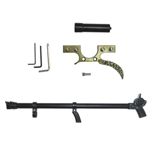 White Smoke RANGER ELITE Retractable Laser Slingshot with Telescopic Handle and High Elastic Band MARKSMAN
