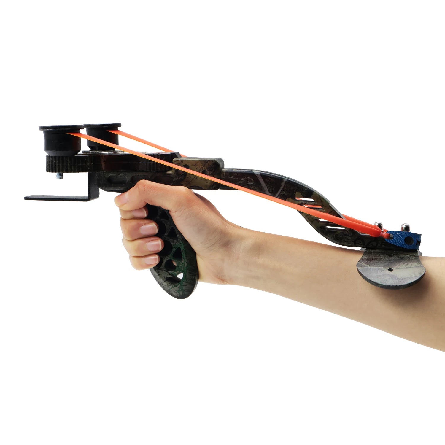White Smoke RAPTOR CLAW Slingshot with Accessories Set INDIAN SLINGSHOT