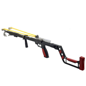 Wheat RS-X9 Telescopic Durable and powerful Fishing Slingshot with Laser Precision Target Slingshot Shooting Game and Fishing MARKSMAN
