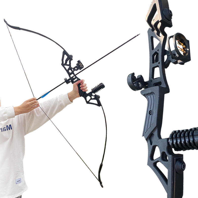 Light Gray 40-50 LBS Recurve Bow Archery Set INDIAN SLINGSHOT