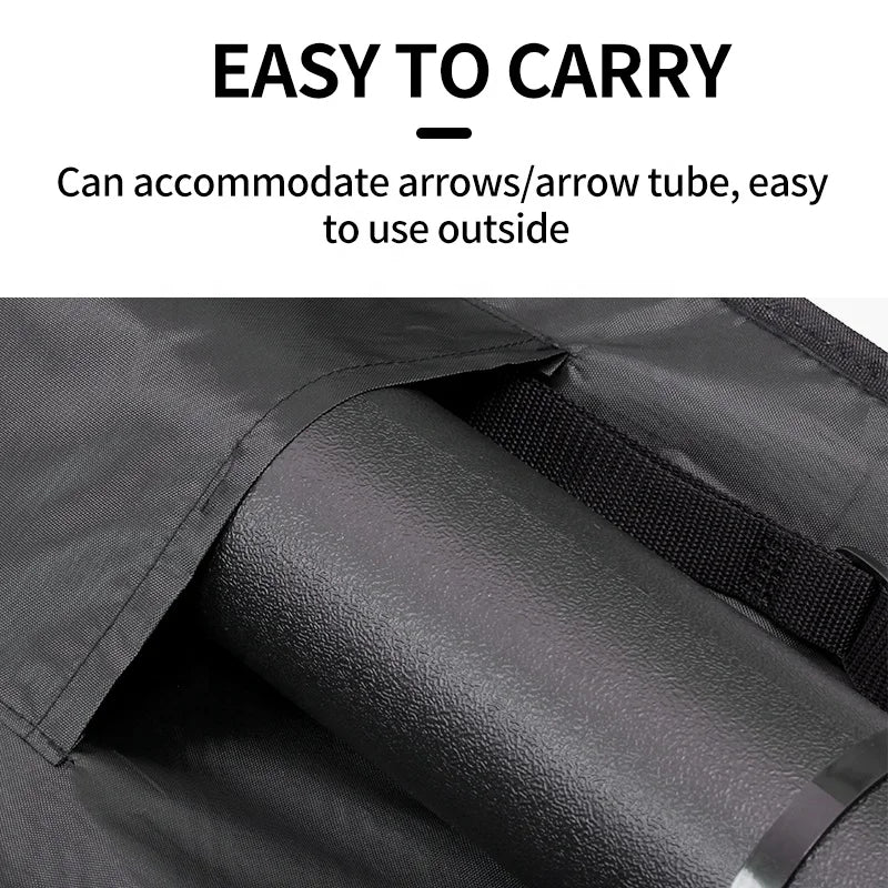 Dark Slate Gray SPG Recurve Bow Bag – Lightweight Canvas Case for Recurve Bows SPG