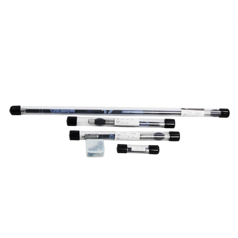 Light Gray SPG Recurve Bow Stabilizer Set – Carbon Fiber Balance Bar, Side Rods, Extender &amp; V Bar SPG