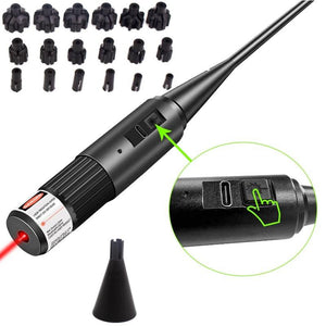 White Smoke Rechargeable Red & Green Laser Sight Kit with 32 Adapters INDIAN SLINGSHOT