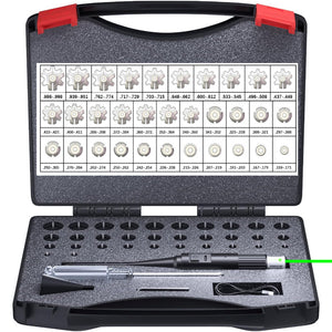 White Smoke Rechargeable Red & Green Laser Sight Kit with 32 Adapters INDIAN SLINGSHOT
