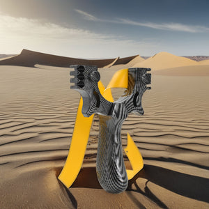 Rosy Brown Resin DualEdge Slingshot INDIAN SLINGSHOT