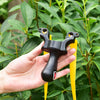 Light Goldenrod High Quality Resin Shooting Slingshot Outdoor Powerful Portable Shooting Toy INDIAN SLINGSHOT