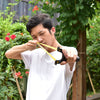 Light Goldenrod High Quality Resin Shooting Slingshot Outdoor Powerful Portable Shooting Toy INDIAN SLINGSHOT