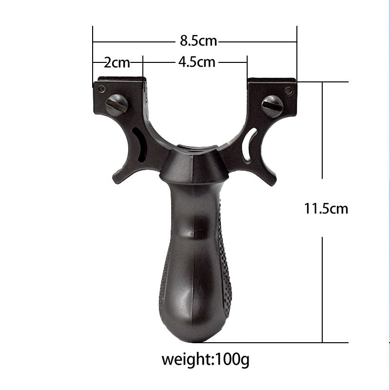 Dark Slate Gray Powerful Outdoor Target Shooting Grey Color Strong Resin Slingshot MARKSMAN