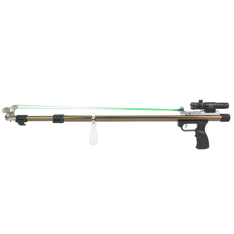 Dark Gray New  High  Power  Precision  Retractable  Folding  Slingshot MARKSMAN