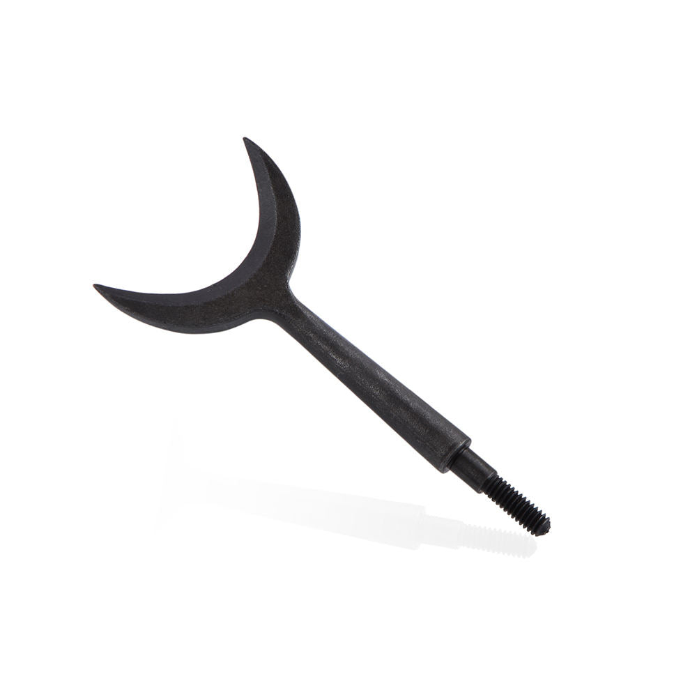 White Smoke Retro Arrow Broadhead 8/32 Universal Thread Carbon Steel Arrow Point Tips MARKSMAN
