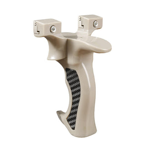 White Smoke ReverseArc Resin Slingshot INDIAN SLINGSHOT