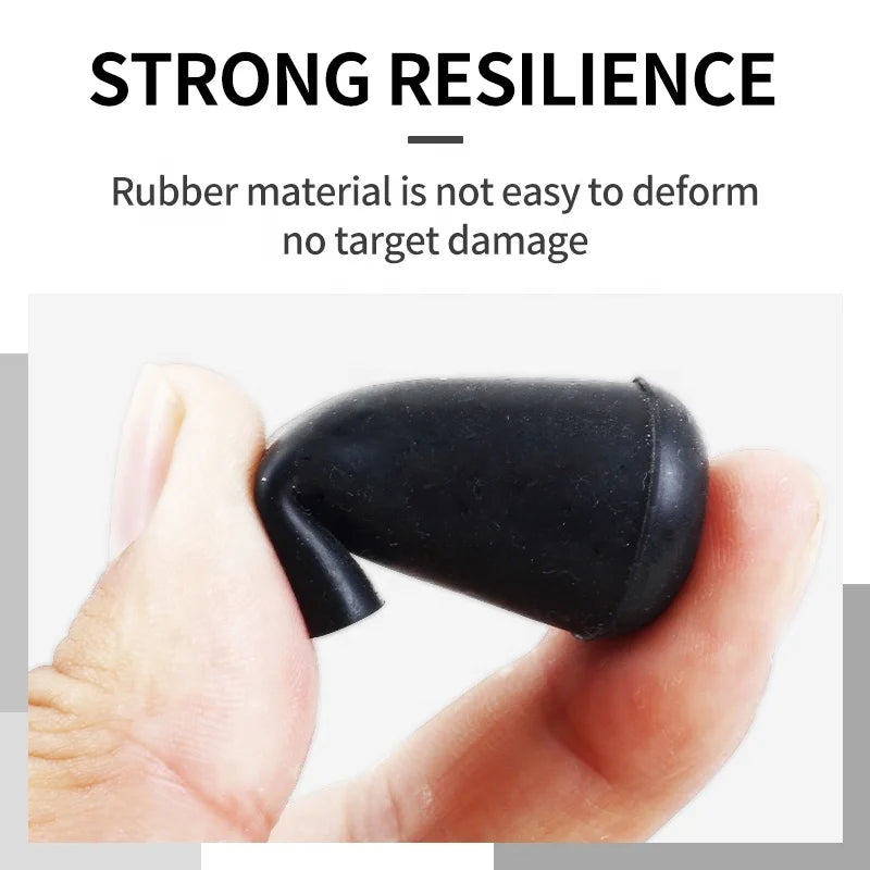 Dark Slate Gray SPG Rubber Arrowhead 8mm Soft Safety Tip for Practice – 1pc SPG