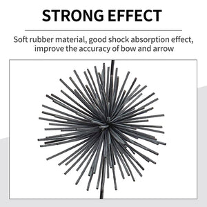 Dark Slate Gray SPG Rubber Bow String Stabilizer Gray - Vibration Dampener for Recurve and Compound Bows SPG