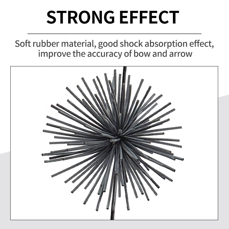 Dark Slate Gray SPG Rubber Bow String Stabilizer Gray - Vibration Dampener for Recurve and Compound Bows SPG