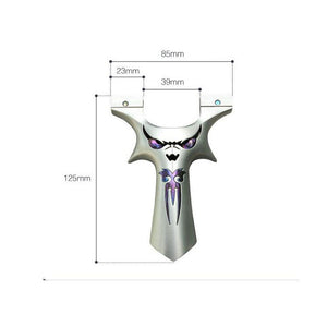 Light Gray Ruthless and Powerful Monster Titanium Alloy Slingshot MARKSMAN