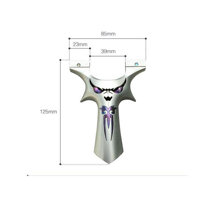 Light Gray Ruthless and Powerful Monster Titanium Alloy Slingshot MARKSMAN