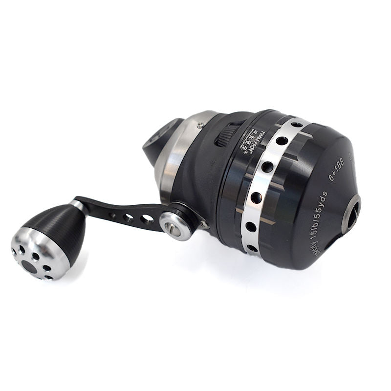 White Smoke SA30 Black Stainless Steel Fly Fishing Reel 3.6:1 Gear Ratio – Left & Right Hand Interchangeable Bait Reel MARKSMAN