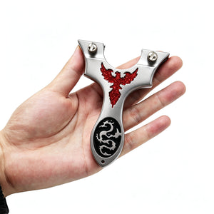 White Smoke CARLET RAPTOR Alloy Slingshot INDIAN SLINGSHOT