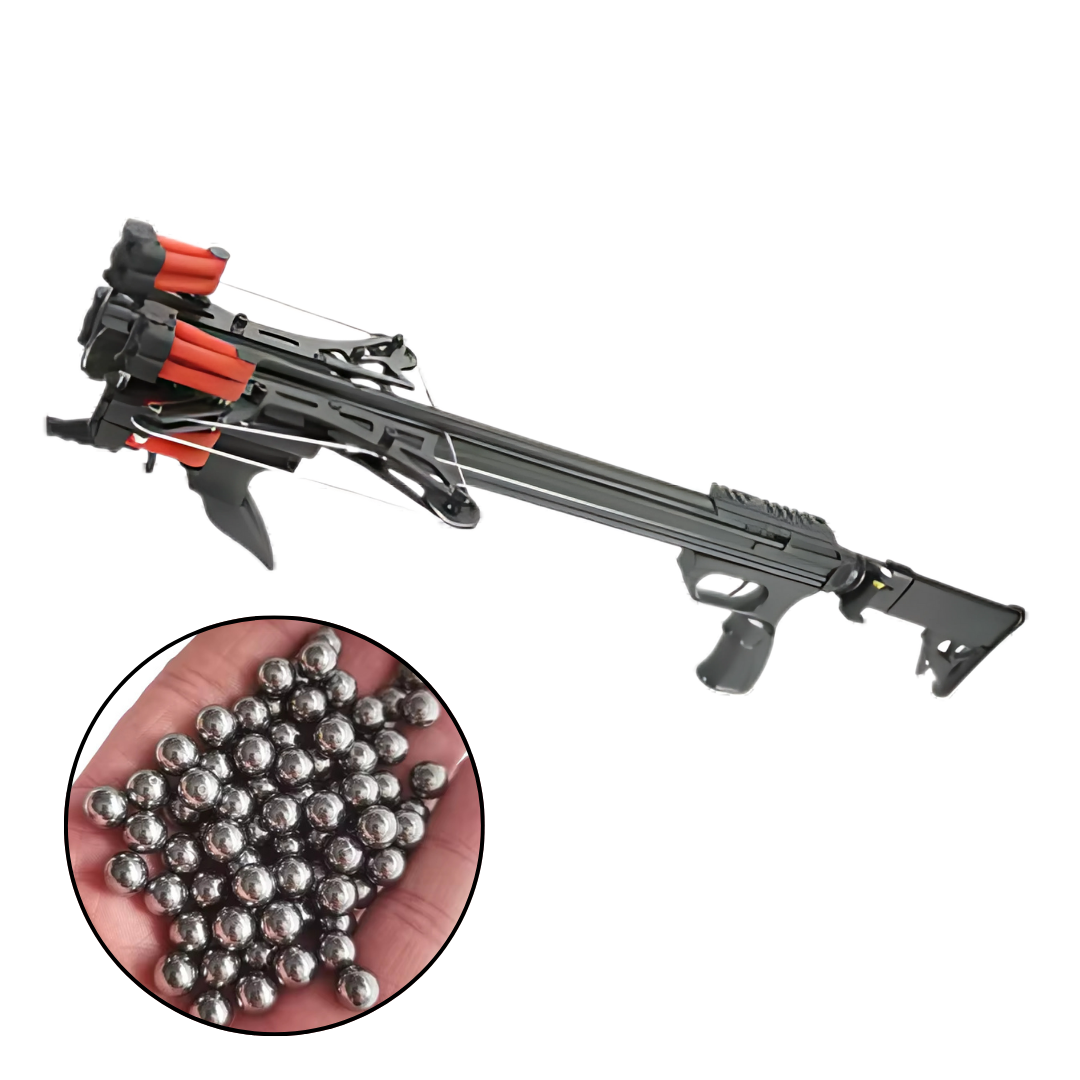 Dark Slate Gray Marksman New RS-X7 Black Panther Professional High Power Metal Crossbow  For Outdoor Target Shooting And Fishing MARKSMAN