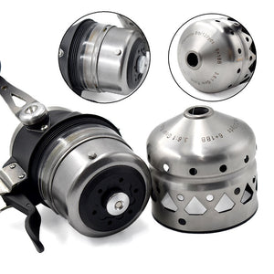 White Smoke SP35 Stainless Steel Fishing Reel for Fishing Rod – Durable Bait Casting Reel MARKSMAN