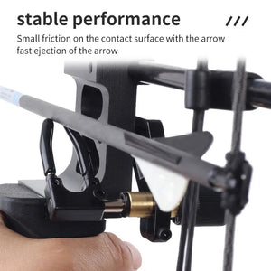 Dark Slate Gray SPG SP818 Compound Arrow Rest – Adjustable Aluminum Alloy Rest for Compound Bows SPG